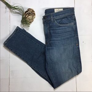 Imogene + Willie slim high rise dark wash jeans